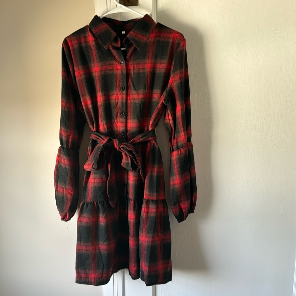 Plaid dress